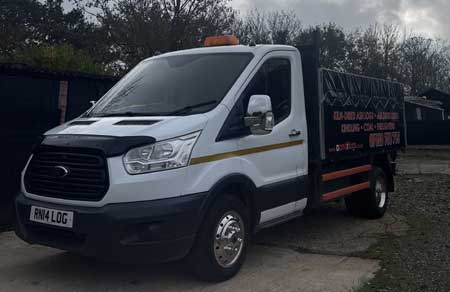 A And R Logs Covered Truck